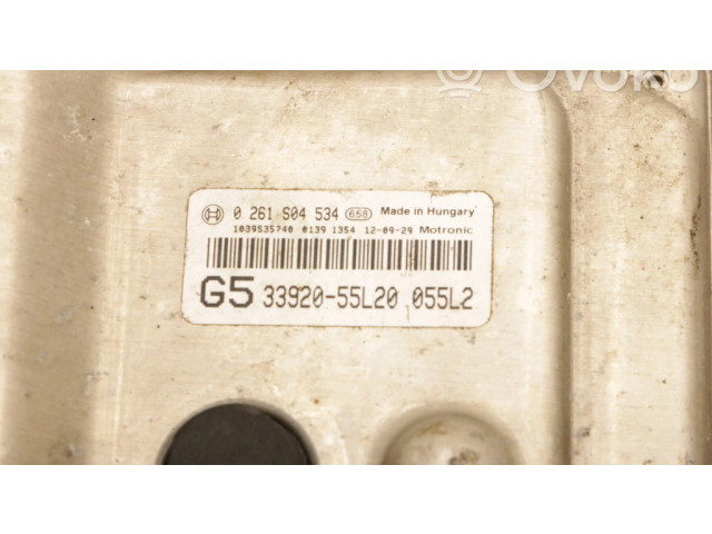 Řídící jednotka 33920-55l20, 0261S04534 Suzuki SX4 2012