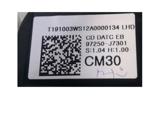 Блок управления климат-контролем 97250J7301WK   KIA Xceed