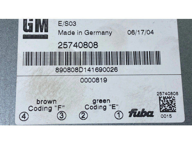 Блок управления 25740808 Cadillac SRX