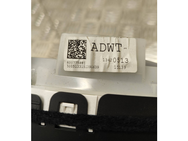 Панель приборов 13420513, 600775881   Opel Meriva B       