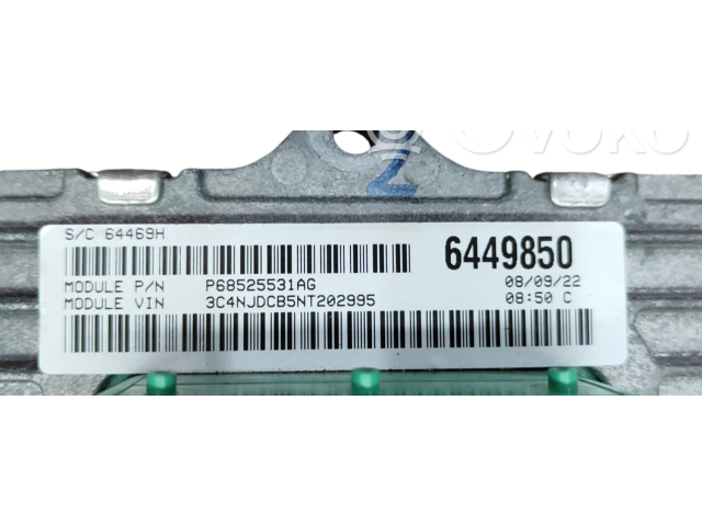 Блок управления двигателя 68493700AA, 68525531AG Jeep Compass