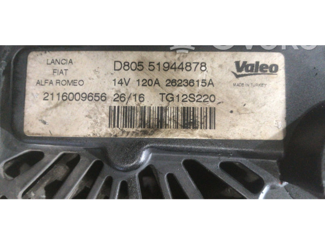 Генератор 51944878, 51944878 Fiat Qubo