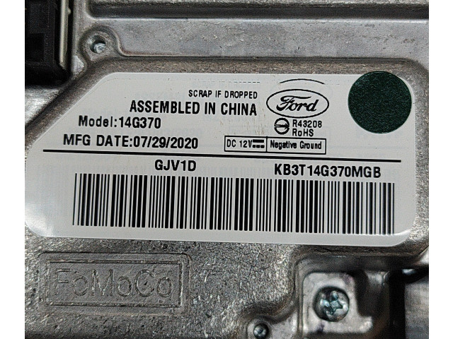 Дисплей KB3T14G370MGB Ford Ranger
