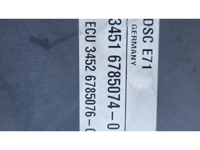Jednotka ABS 6785074, DSGF71 BMW X6 E71 2010