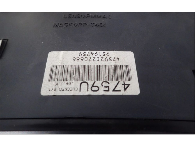 Панель приборов 95194759 Chevrolet Captiva