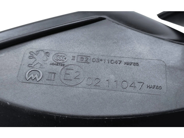 Зеркало электрическое Peugeot 2008 I 2013 - 2019 года