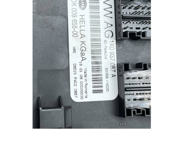 Блок комфорта 1K0937087A, 5DK009655 Skoda Superb B6 (3T)