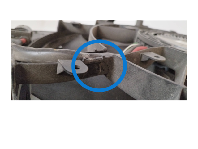 Комплект вентиляторов     N8B28C607CB, AFO4638241157    Land Rover Defender 