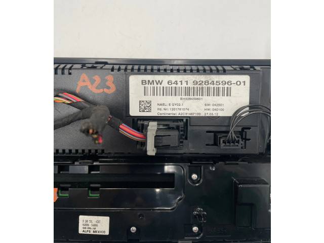 Блок управления климат-контролем 9284596, 1201761074   BMW X3 F25