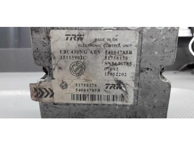 Блок АБС 51758178   Lancia  Ypsilon   -  года