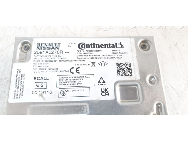 Блок управления 2591A5278R, A3C0888950500   Dacia Sandero III