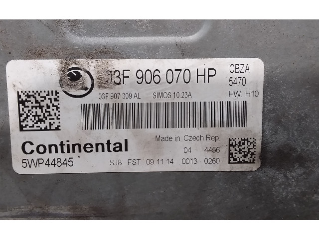 Блок управления двигателя 03F906070HP, 03F907309AL Skoda Fabia Mk3 (NJ)