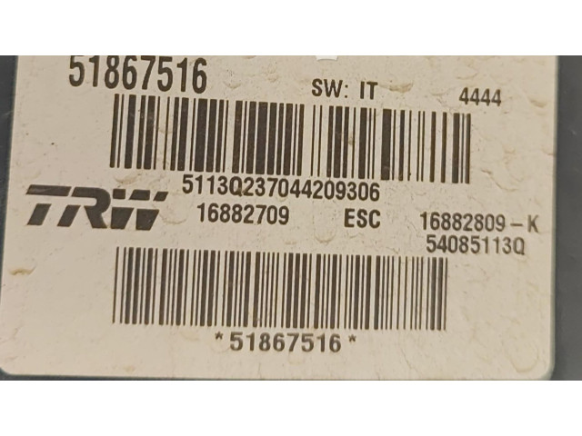 Блок АБС 198A4000   Lancia  Delta III  2008 - 2014 года