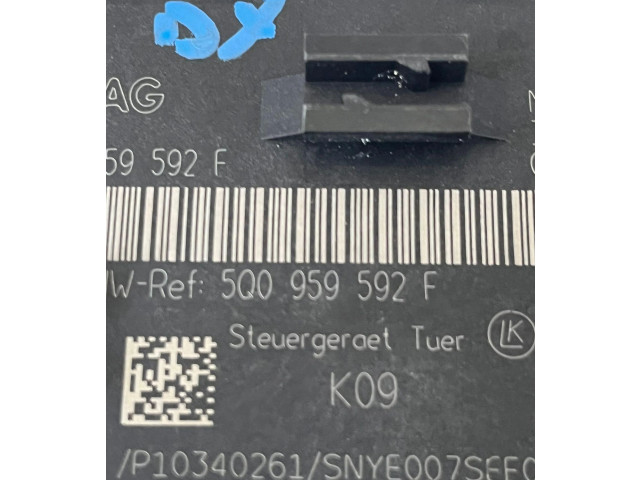 Блок комфорта 5Q0959592F, 5Q0959592F Volkswagen Golf VII