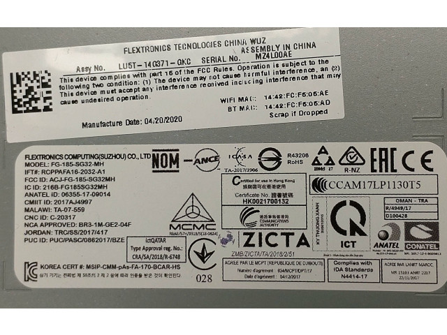 Дисплей KB3T14G370MGB, KB3T-14G370-MGB Ford Ranger