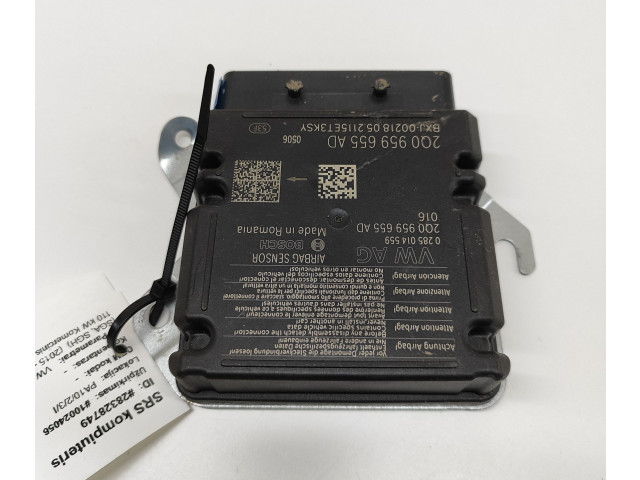 Блок подушек безопасности 2Q0959655AD, 0285014559   Volkswagen Transporter - Caravelle T6