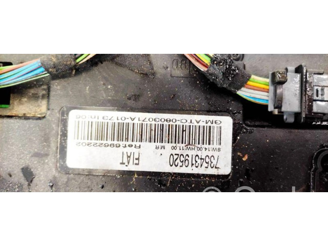 Блок управления климат-контролем 7354319520, 69622202   Fiat Croma