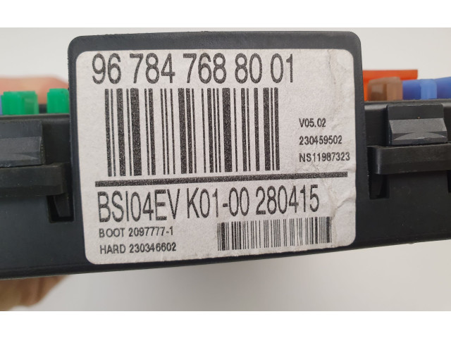 Блок комфорта 9678476880   Peugeot Expert   