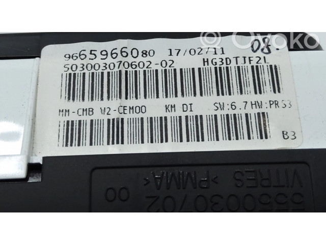 Панель приборов 9675167180 Peugeot 508