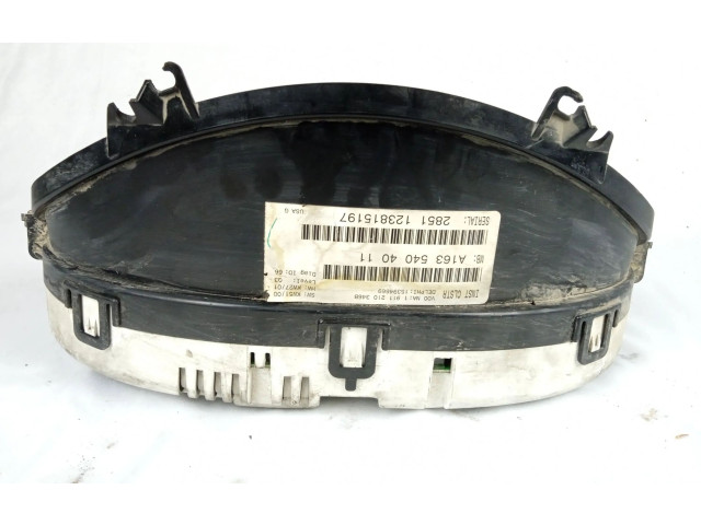 Přístrojová deska  Mercedes-Benz ML W163 2002 A1635404011  