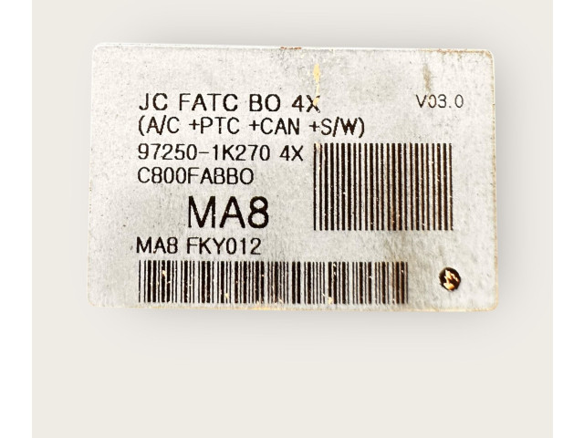 Блок управления климат-контролем 972501K270, C800FABB0   Hyundai ix20