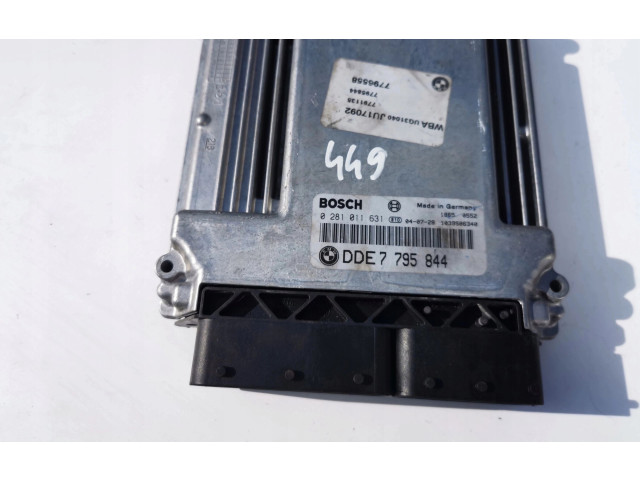 Комплект блоков управления 0281011631, 0281011631 DDE7795844 BMW 1 E81 E87