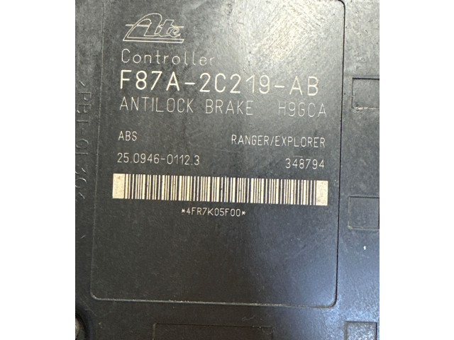 Jednotka ABS F87A2C219AB, 4FR7K05F00 Ford Explorer 1995
