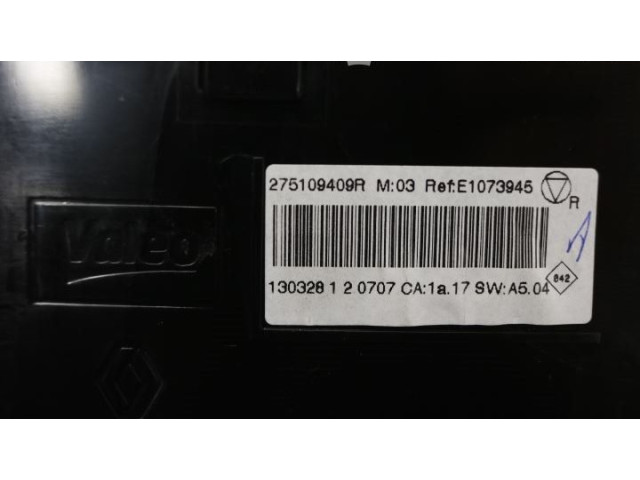 Блок управления климат-контролем 275109409R   Renault Scenic III   Grand scenic III