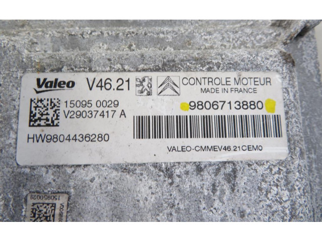 Блок управления двигателя HW9804436280, 9806713880   Citroen C-Elysée