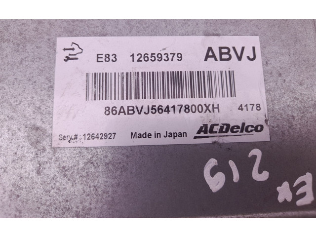 Блок управления двигателя 12659379   Opel Meriva B