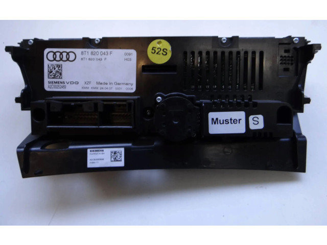 Блок управления климат-контролем 8T1820043F   Audi A5 8T 8F