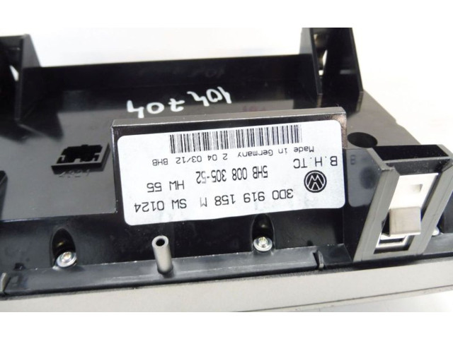 Блок управления климат-контролем 3D0919158M, 3D0919158M Volkswagen Phaeton