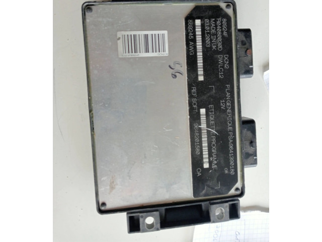 Řídící jednotka 9641390180 Citroen Berlingo 2001