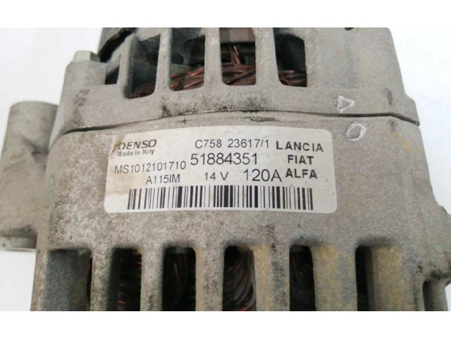 Генератор 51884351, MS1012101710   Jeep Renegade 1.6     