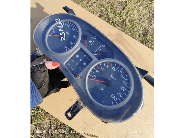 Спидометр (приборный щиток) P8200059776, 277152km   Renault Clio II   