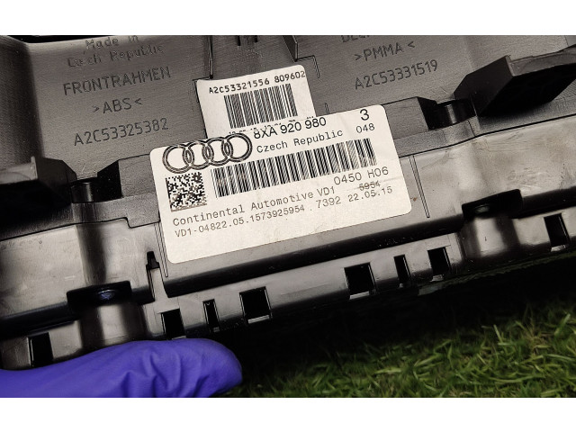 Панель приборов 8XA920980, A2C533253382   Audi A1       