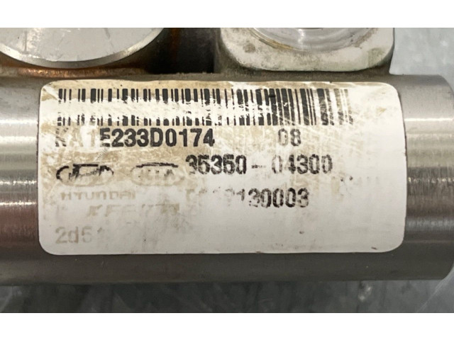 Топливная рампа 3534004300, 35350-04300 KIA Ceed для двигателя G3LC