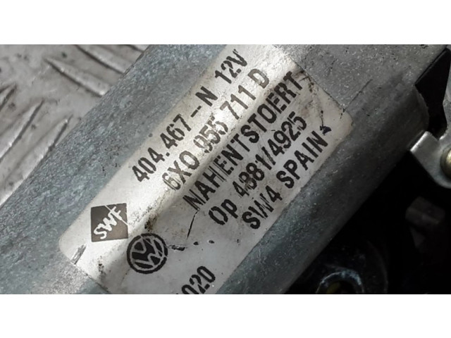 Моторчик заднего дворника 6X0955711D, 48814925 Citroen C3