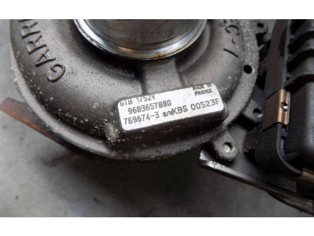  Турбина Citroen C-Crosser  9683657880, 0375N3   для двигателя 4hn      