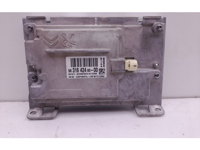 Дисплей 9831642480, ESTALADO Peugeot 2008 I