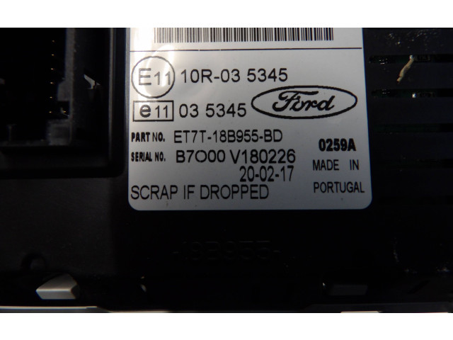 Дисплей    ET7T18B955BD   Ford B-MAX
