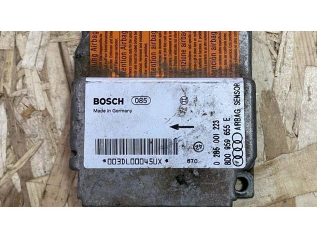 Блок подушек безопасности 8D0959655E, 0285001223 Audi A3 S3 8L