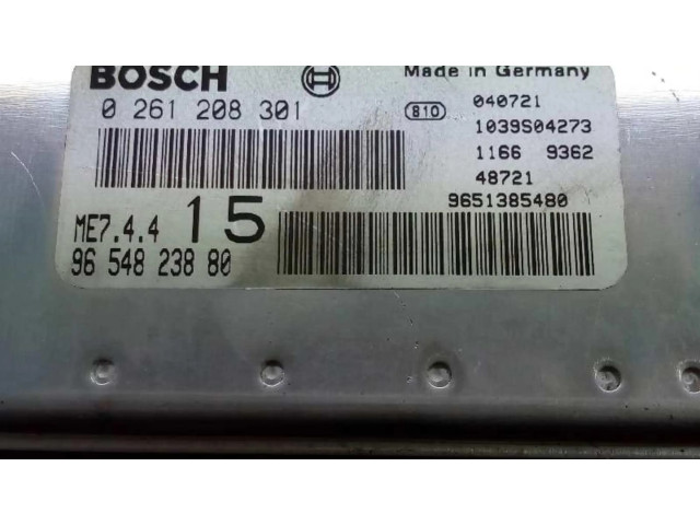 Řídící jednotka 9654823880, CENTRALITAMOTORUCE Peugeot 307 CC