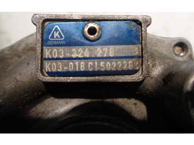  Турбина Citroen Xantia  K03324278, K03018CI5022282   для двигателя RHZ      