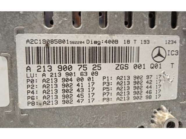 Панель приборов A2139007525, A2139016309   Mercedes-Benz E AMG W210       