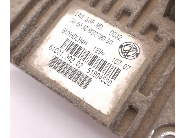 Блок управления двигателем Блок управления 6160130202, 51804530 Fiat Linea