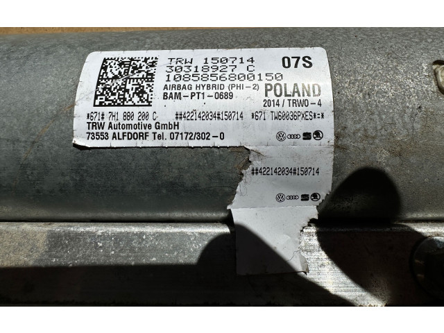 Подушка безопасности пассажира 7H1880200C, 30318927C   Volkswagen Transporter - Caravelle T5