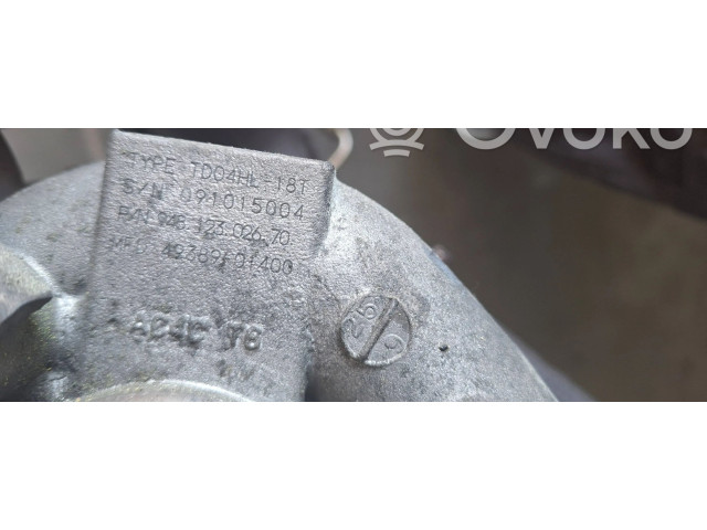 Turbodmychadlo Турбина 94812302670, TD04HL181 Porsche Panamera (970)