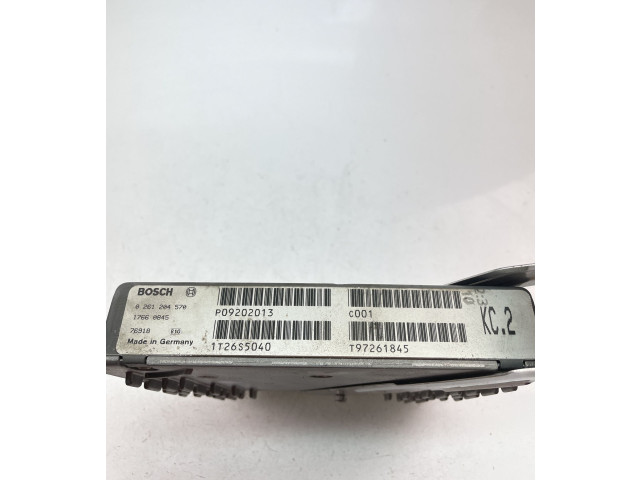 Блок управления двигателем Блок управления P09202013, 0261204570 Volvo V70