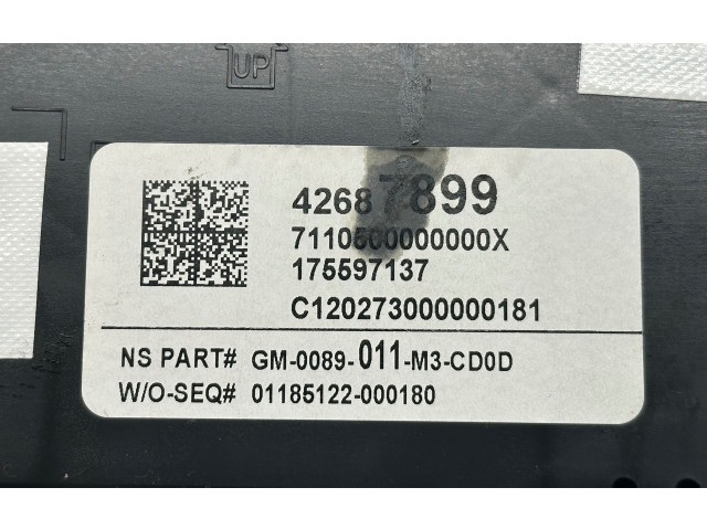 Панель приборов 42687899, 175597137   Buick Encore I       